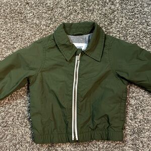Old Navy Forest Green Kids Raincoat size 12-18 months